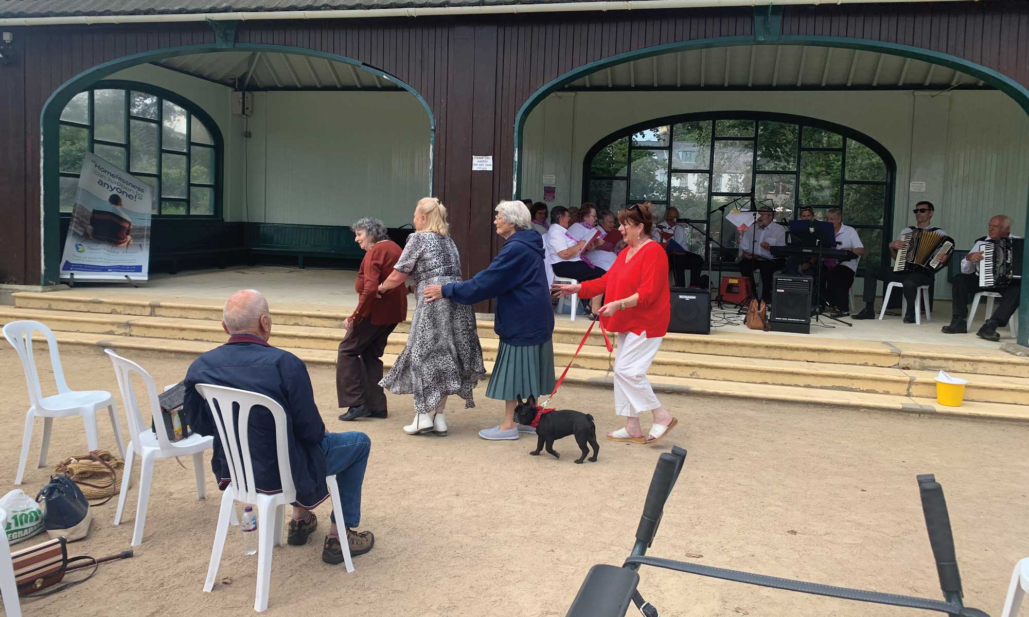 Sanctuary Trust Jersey Sing a long in the park